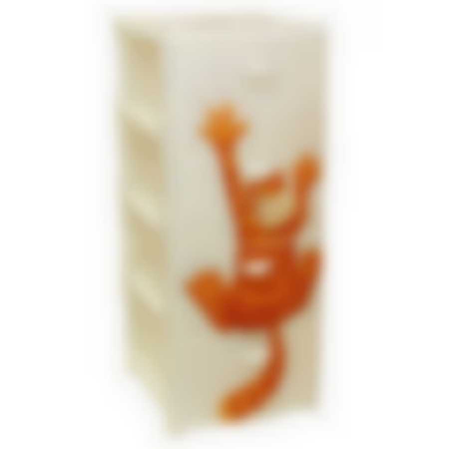 Комод АЛЬТ ДЕКО, 3 секции, 395*470*799 мм (кот) (цвет в ассортименте)