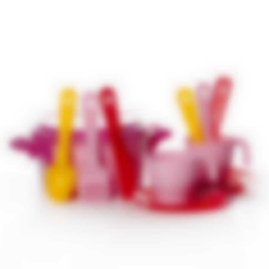 Набор детской посуды "Хозяйка" (столовый, на 2 персоны) (цвет в ассортименте)