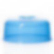 Крышка для разогрева пищ.прод. , СВЧ-печи, д= 245 мм синий прозр.