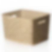 Корзина "Плетенка", 350*290*225 мм (бежевая)