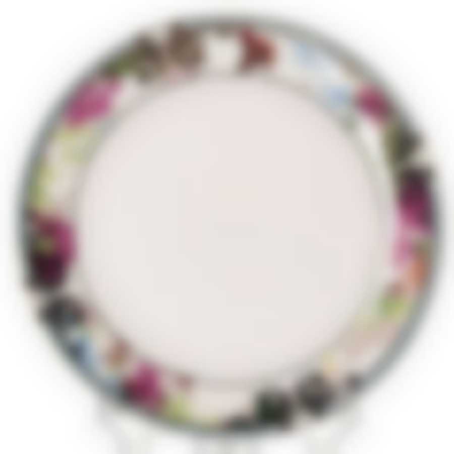 Тарелка плоская "Цветущий сад", диаметр 20 см