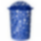 Корзина "Сорренто", объем 45 л, диаметр 360 мм, высота 650 мм (синяя)