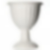 Вазон на высокой ножке "Жасмин", объем 18 л (белый)