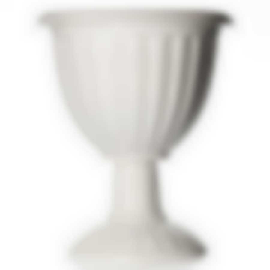 Вазон на высокой ножке "Жасмин", объем 18 л (белый)