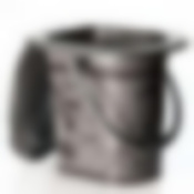 Ведро-туалет "Люкс", объем 17 л (цвет в ассортименте)