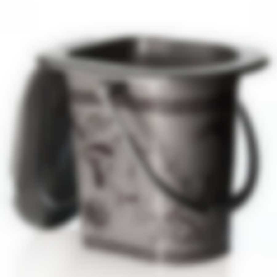 Ведро-туалет "Люкс", объем 17 л (цвет в ассортименте)