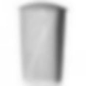 Корзина для белья овальная Плетенка, 43 л, 345*435 мм, высота 630 мм (цвет белый)