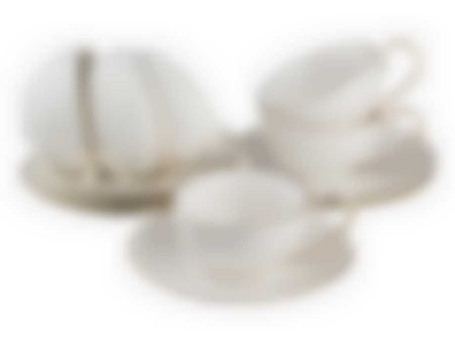 Чайный набор на 6 персон Lefard Ракушка,150 мл