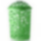 Корзина для белья "Сорренто", объем 45 л, 390*415*600 мм (цвет зеленый)