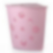 Корзина угловая для белья "Плетенка", объем 45 л, 420 х 450 х 470 мм (розовая)