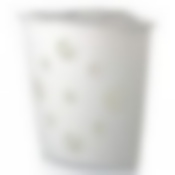 Корзина угловая для белья "Плетенка", объем 45 л, 420 х 450 х 470 мм (белая)