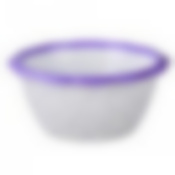 Салатник Плетенка с ободком 1,2 л (бело-фиол)