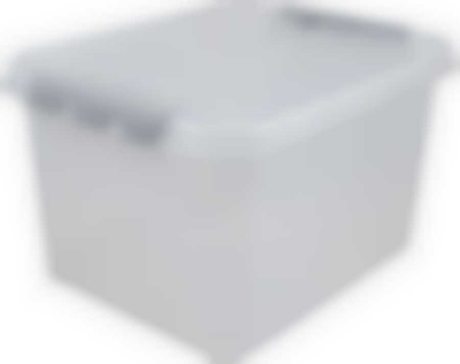 Ящик с крышкой 36л "ПРОФИ Комфорт" (цвет в ассортименте)