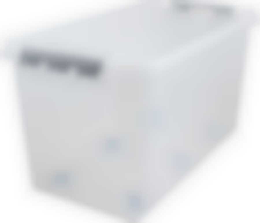 Ящик с крышкой 70л на колесах "ПРОФИ Комфорт" (цвет в ассортименте)