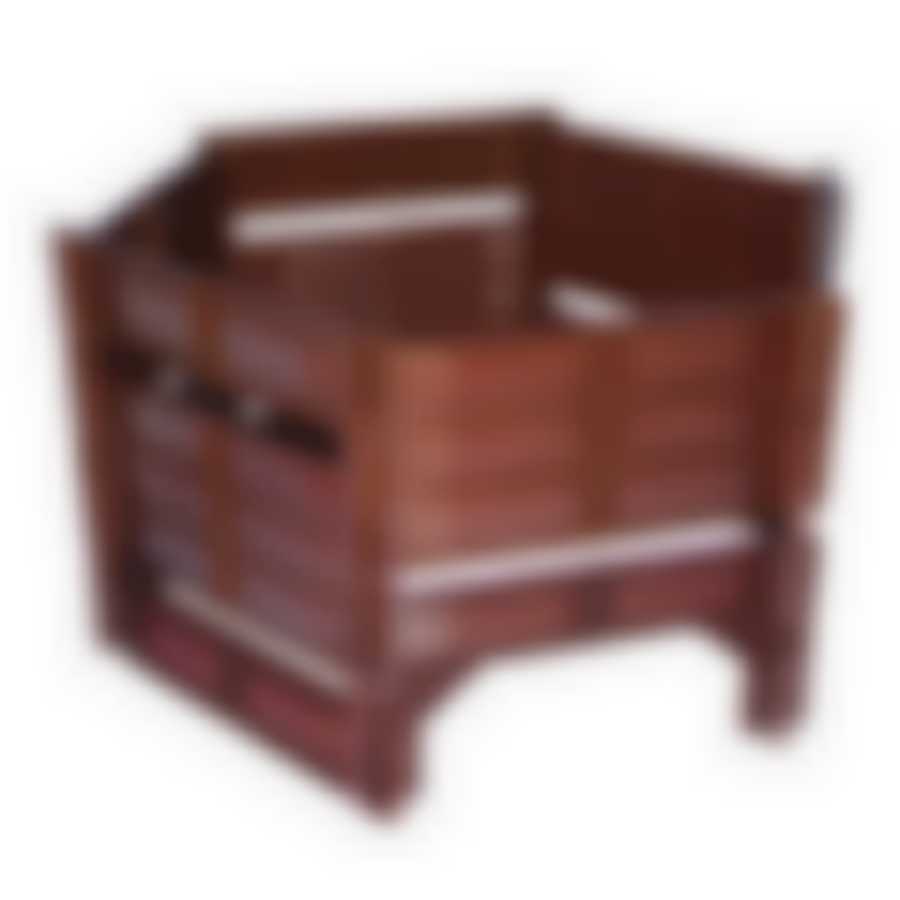 Ограждение Компостер 640 л. 122*104*66 (коричневый)