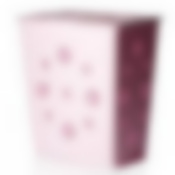 Корзина для белья "Плетенка" 60 л, 46*33*50 см (розовая)