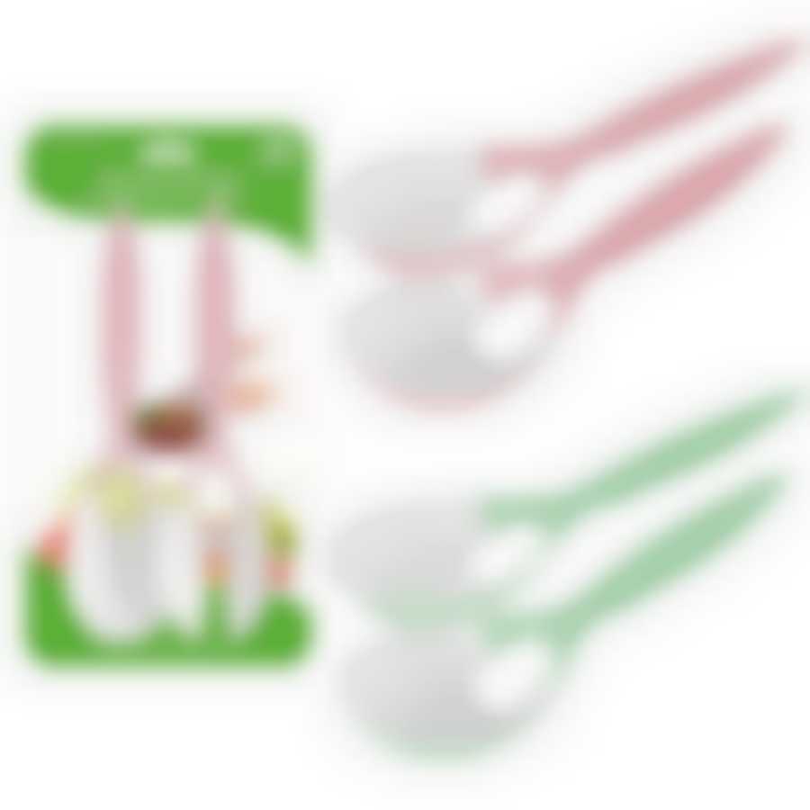 Ложка с вилкой для салатов "Дуо"