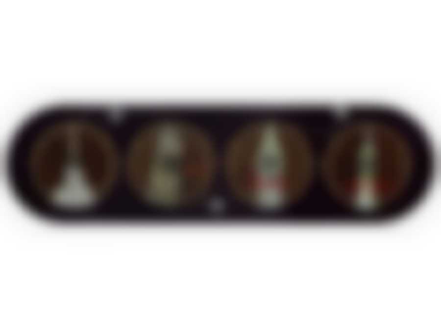 ЧАСЫ НАСТЕННЫЕ С МИРОВЫМ ВРЕМЕНЕМ 34*120 СМ.