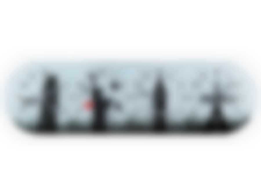 ЧАСЫ НАСТЕННЫЕ С МИРОВЫМ ВРЕМЕНЕМ 34*120 СМ.