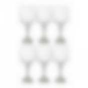 Набор бокалов для вина 6 шт "ДЖУЛИЯ" 340 мл высота=19,5 см