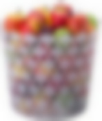 Корзинка белая диаметр=17 см,высота=15 см без упаковки