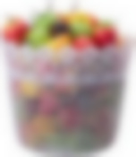 Корзинка белая диаметр=17 см,высота=15 см без упаковки