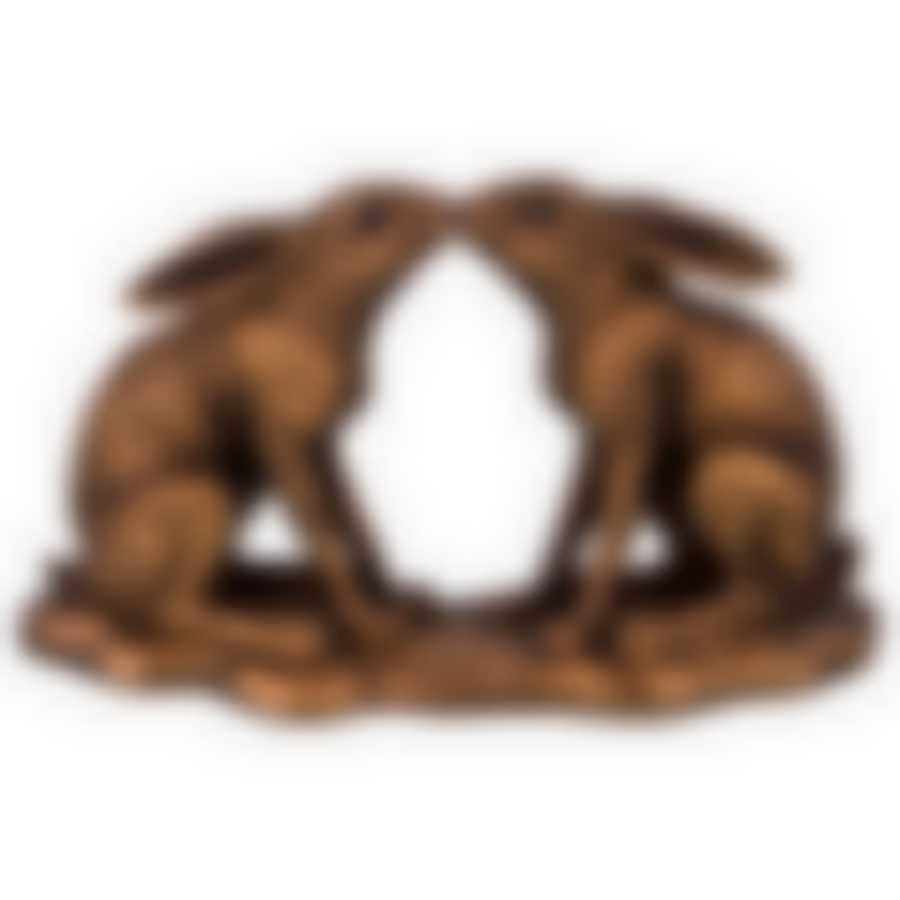 Фигурка Зайцы 20,5*7,5*11,5 см.