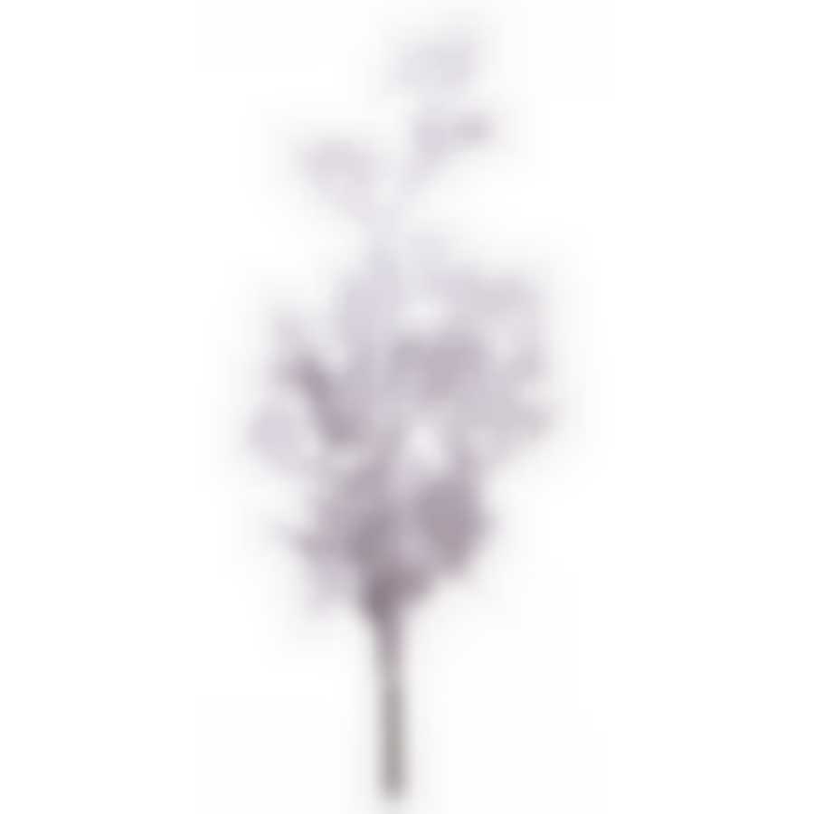 Изделие декоративное Ветка в инее длина=42 см