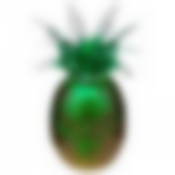 Статуэтка Ананас зеленый 17*12*12 см