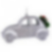 Декоративное изделие Машинка 10,5*4 см высота=6 см цвет: серебро без упаковки (мал=24шт./кор=144шт