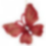 Декоративное изделие Бабочка/стрекоза 11*9/12*10 см 2 вида в ассорт.цвет: красный с глиттером без