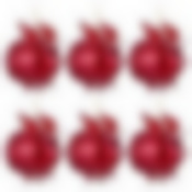 Декоративное изделие Свинка-ангел цвет:фуксия набор из 6шт 9*6 см высота= 9,5 см без упаковки