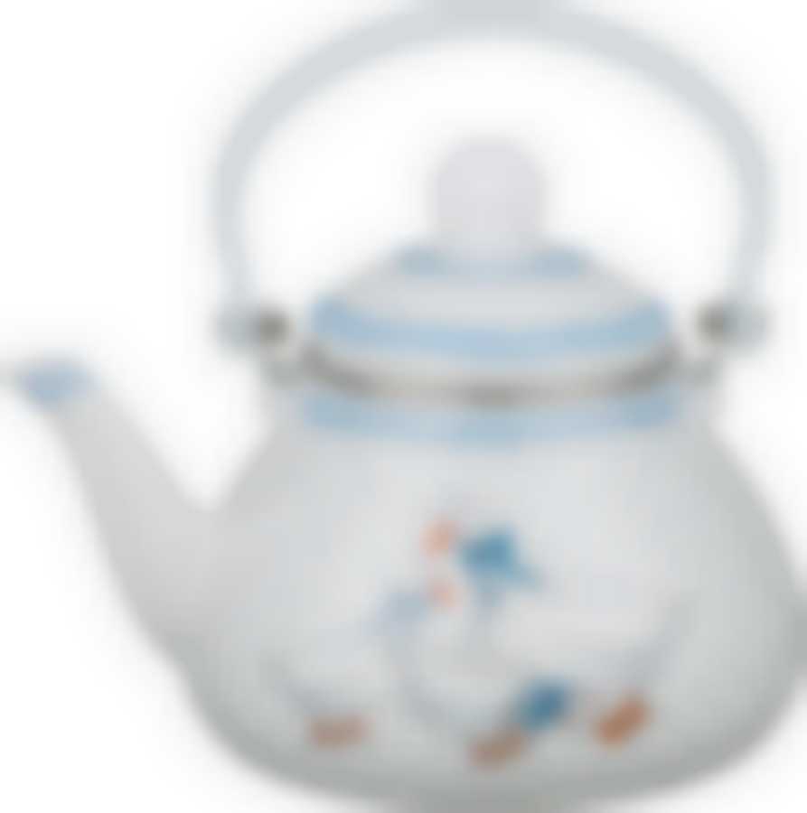 Чайник agness эмалированный с фильтром из нжс 1,3 л.