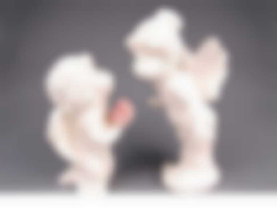 Комплект фигурок из 2 шт коллекция "AMORE" высота=28 см