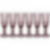 Набор бокалов для шампанского Серпентина из 6шт. 150мл. серия Muza color высота=20 см