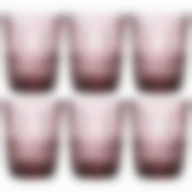 Набор стаканов Серпентина из 6шт. 270мл. серия Muza color высота=10 см