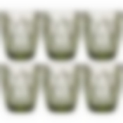 Набор стаканов Ромбо из 6шт. 240мл. серия Muza color высота=10 см