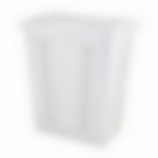 Корзина д/белья 60л (белый)