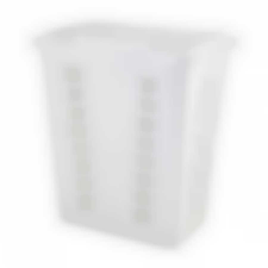 Корзина д/белья 60л (белый)