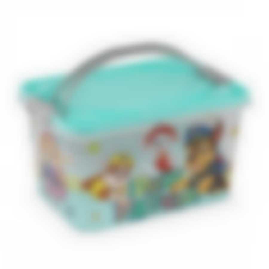 Контейнер "Щенячий Патруль" 15л прямоугольный (с крышкой) (цвет в ассортименте)