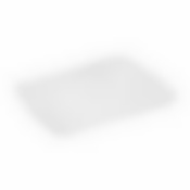 Поднос столовый 395х300мм (белый)