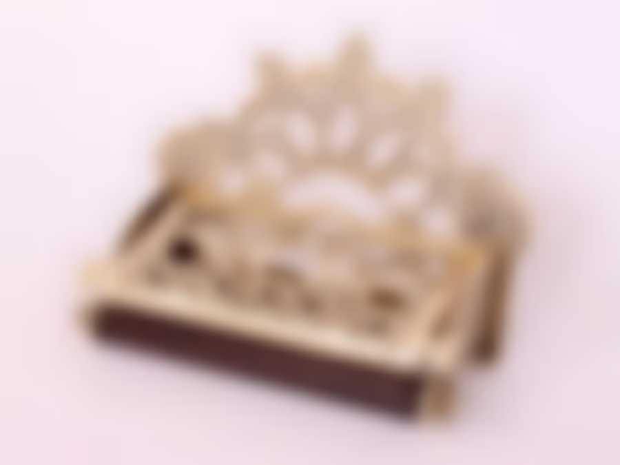 Настенный держатель для кухонных полотенец, высота 20 см длина 29 см