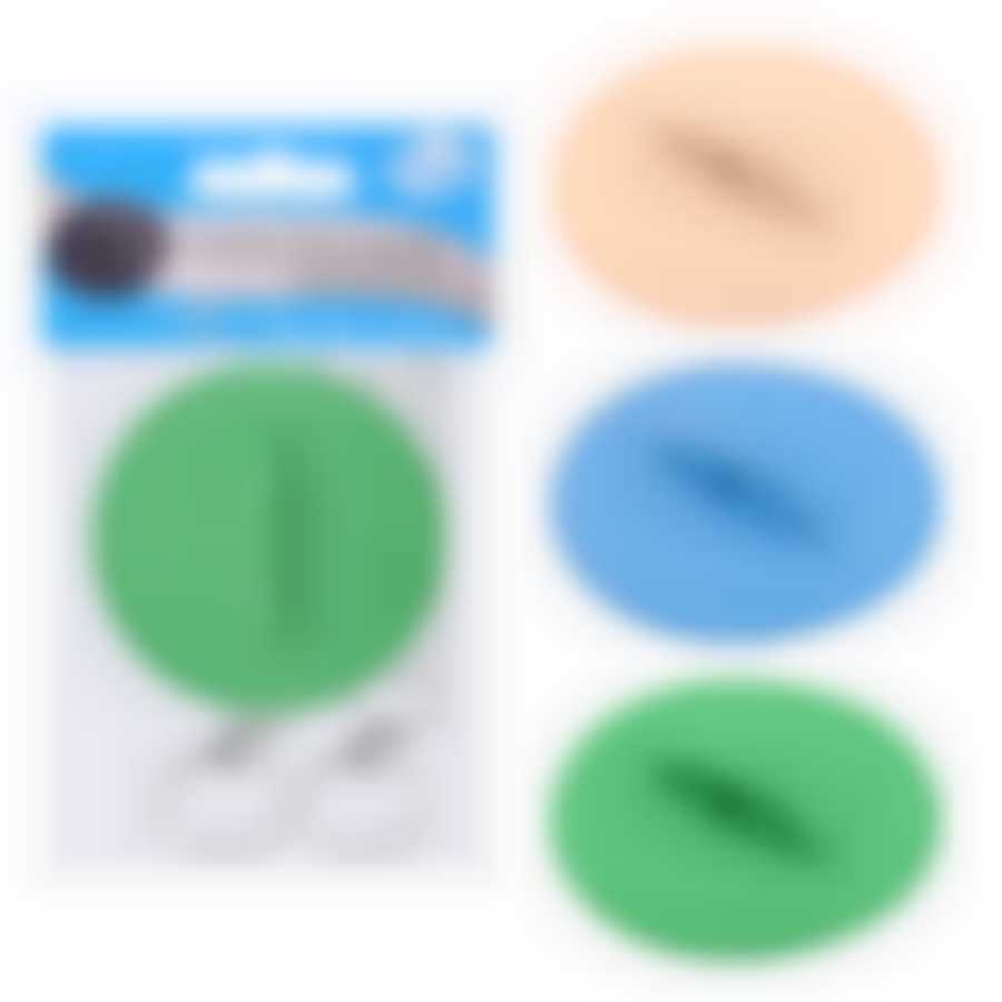 Пробка для ванной с цепочкой "Колор" 3цв. (Россия)