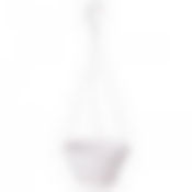 Горшок-кашпо с поддоном подвесной Мирабель 3,5 л (белый)