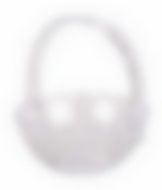 Конфетница с ручкой Изобилие (прозрачный)