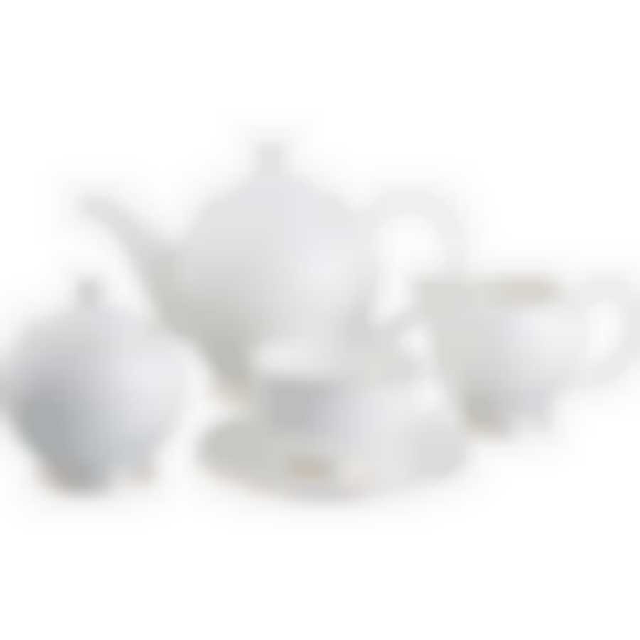 Чайный сервиз на 6 персон Lefard Blanco, 15 предметов