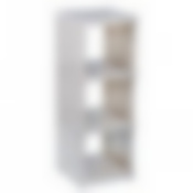 Этажерка универс. Уют 4-х секц. 327*315*860 (св.сер)