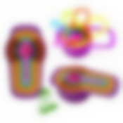 Набор** мерных ложек 6шт. 7,5~250мл 6цв.