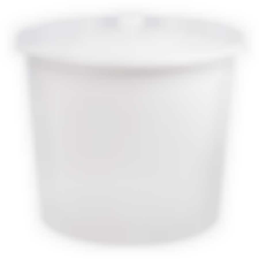 Бак универсальный 75 л (белый) с крышкой