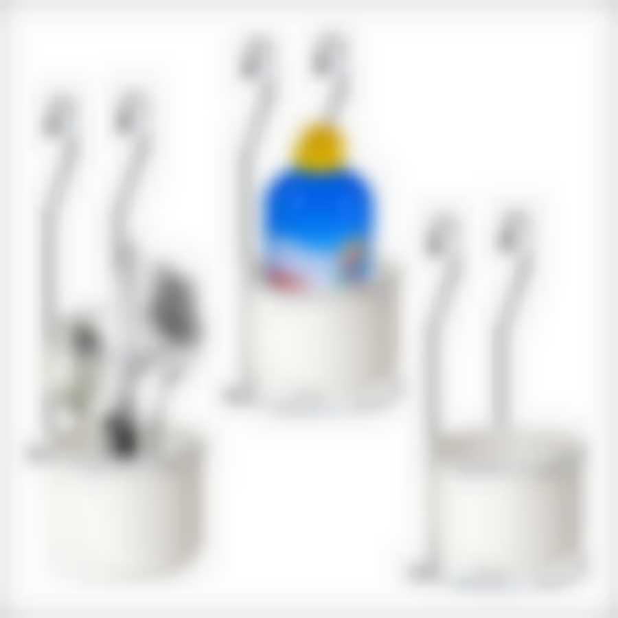 Подставка д/столовых приборов навесная на рейлинг